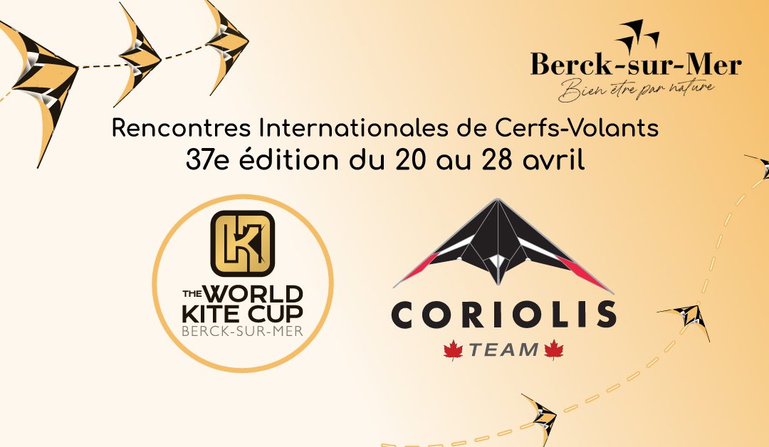 Team «Coriolis Canada» participe au World Kite Cup Berck-sur-Mer !